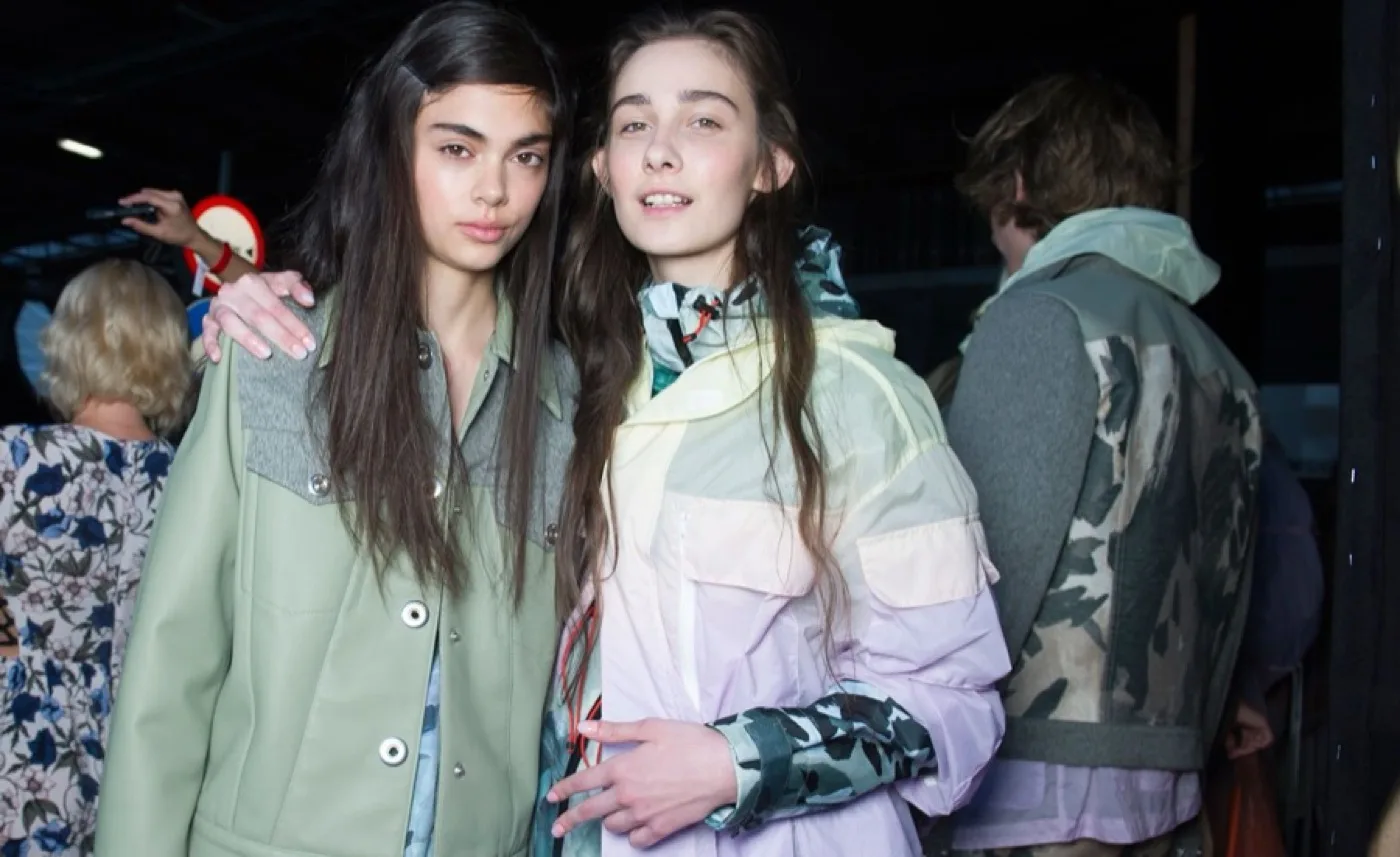 Hunter Original SS16 runway staged as a festival campsite